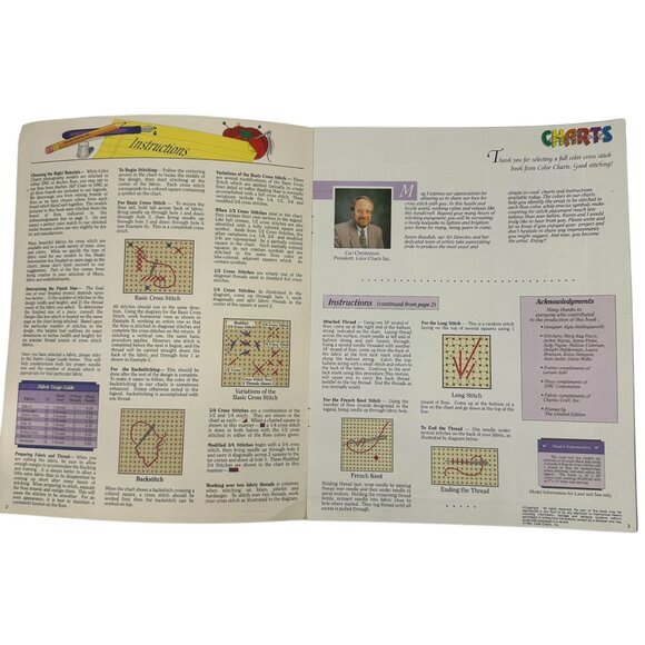 A Heavenly View Of Planet Earth Cross-Stitch Pattern Book By Kyle Hollingsworth - Picture 2 of 7